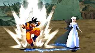 Goku Vs Elsa  The Snow Queen [upl. by Ezechiel276]