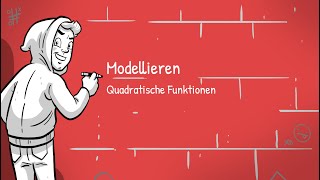 Quadratische Funktionen  Modellieren von quadratischen Funktionen Anwendungsaufgabe [upl. by Notyard164]