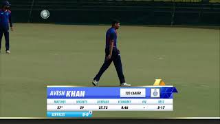 Avesh khan bowling [upl. by Ravaj]