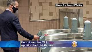 Metro Launches TAP App For Android Phones [upl. by Ordway352]