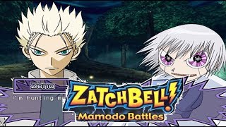 Zatch Bell Mamodo Battles PS2 Story Mode Zeno  Dufort [upl. by Esyahc]