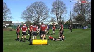 R80 Rugby Coaching Ruck Defence Drill with Scott Robertson [upl. by Yarrum]