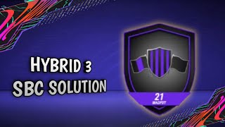 HYBRID 3 SBC SOLUTION MADFUT 21 [upl. by Rego]