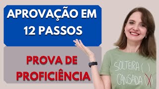 CHECKLIST 12 PASSOS PARA APROVAÃ‡ÃƒO NA PROVA DE PROFICIÃŠNCIA PARA O MESTRADO [upl. by Lorraine]