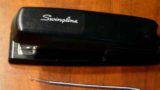 Swingline 545 Stapler  spring replacement [upl. by Yaakov]