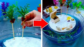 3 DIY Marvelous Miniature Garden Ideas [upl. by Kesia]