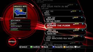 720P HD Dance Dance Revolution 2011  All Songs Setlist Scroll [upl. by Nava601]