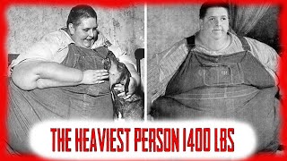 The HEAVIEST man in the WORLD John Brower Minnoch [upl. by Nnairak]