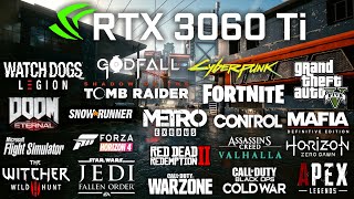 GeForce RTX 3060 Ti 8GB Test in 25 Games 1080p and 1440p Ryzen 5 3600 [upl. by Selassie]