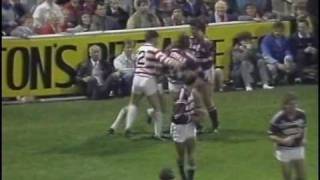 Wigan v Manly  1987 World Club Challenge [upl. by Aeht]