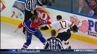 Milan Lucic vs Luke Gazdic Dec 12 2013 [upl. by Rivkah538]