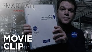 The Martian  quotChecks Outquot Clip HD  20th Century FOX [upl. by Ttayh]