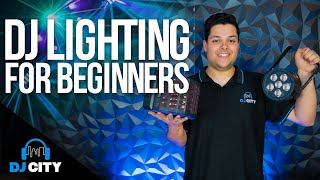 A Beginners Guide to DJ Lighting  EVERYTHING You Need to Know [upl. by Nnaassilem]