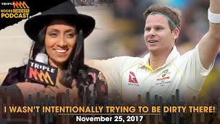 Skull amp Gus Lose It At Isa Guhas quotDirtyquot Steve Smith Comment  Triple M Cricket [upl. by Anaujit]