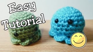 EASY  Octopus Crochet Tutorial  step by step [upl. by Roobbie]