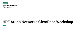 HPE HPE Aruba Networks Networking ClearPass Workshop  Onboard 1  Setting up the Onboard CA [upl. by Vaas]