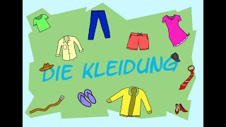 Die Kleidung  Deutsch lernen A1 [upl. by Woods695]