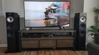 Bowers amp wilkins 603 and Marantz PM 6007 [upl. by Adnowal98]