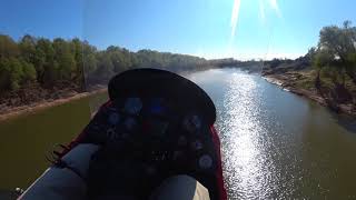 Autogyro Extreme Flying Low Level River Recce [upl. by Slein]