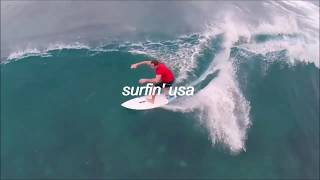 The Beach Boys  Surfin USA Lyrics [upl. by Eitisahc]