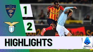 Lecce 12 Lazio  Highlight  Serie A 202425 [upl. by Skrap]