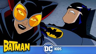 Catwoman Outsmarts Batman  The Batman  dckids [upl. by Atteynad758]