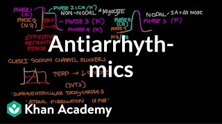 Antiarrhythmics  Circulatory System and Disease  NCLEXRN  Khan Academy [upl. by Repohtsirhc]