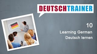 German for beginners A1A2  Deutschtrainer Learning German [upl. by Schiffman789]