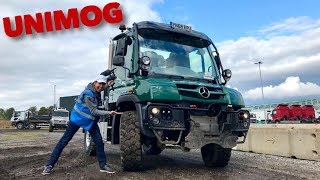 MercedesBenz UNIMOG Full Tour amp Test Drive  Actros Brake Test [upl. by Dagall]