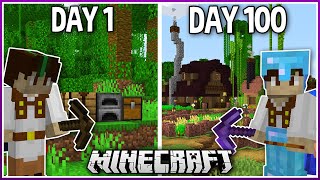 I Played Minecraft for 100 Days 116 Survival [upl. by Valma]