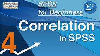 04 Correlation in SPSS – SPSS for Beginners [upl. by Rainwater]