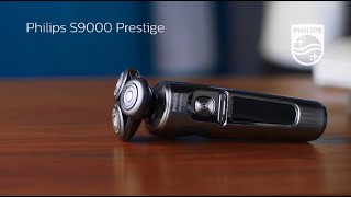 How to shave with the Philips S9000 Prestige electric shaver [upl. by Domph545]