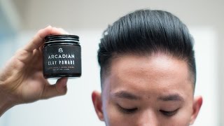 Arcadian Clay Pomade Review  The Clayest [upl. by Namhar]