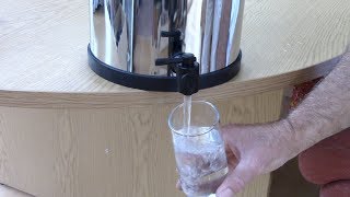 Purifying Water Using a British Berkefeld [upl. by Yelhsa964]