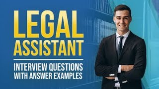 Legal Assistant Interview Questions and Answers From MockQuestionscom [upl. by Rania318]