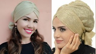 Cómo hacer un Turbante con lazo [upl. by Graces]