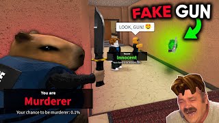 MM2 FUNNY MOMENTS MEMES FAKE GUN [upl. by Eyoj]