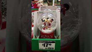 Gemmy animated snowglobe  Mickey and Minnie Mouse [upl. by Gabby]