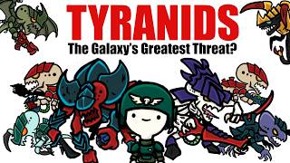 TYRANIDS Explained The Galaxys BUGGEST Threat  Warhammer 40k Lore [upl. by Herates505]