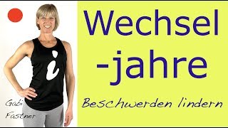 🔰17 min Übungen bei WechseljahrBeschwerden  ohne Geräte [upl. by Candless]