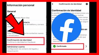 ✅COMO CONFIRMAR MI IDENTIDAD EN FACEBOOK [upl. by Enattirb]