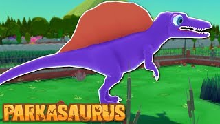 SPINOSAURUS ESCAPES  Parkasaurus Gameplay  Dinosaur Park Simulator Game [upl. by Don]