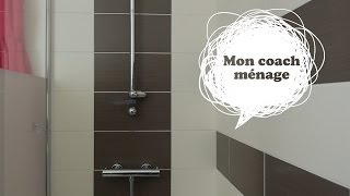 Nettoyer une paroi de douche [upl. by Braca]