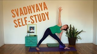 SVADHYAYA – selfstudy Yoga Philosophy in Practice [upl. by Dore]