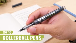 Top 10 Rollerball Pens [upl. by Arised]