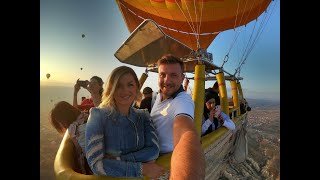 Volo in Mongolfiera INCREDIBILE vista Cappadocia 2019 Discover Turkey documentario di viaggio 4k [upl. by Garwood]