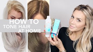 How to Professionally Tone Hair At Home [upl. by Southworth112]