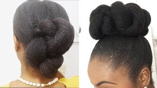 Style Your Natural Hair in 15 Minutes [upl. by Leontine]