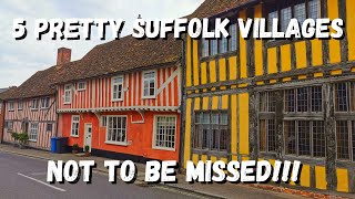 5 Pretty villages in Suffolk you must visit [upl. by Sirred609]