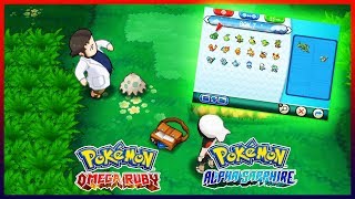 Pokemon OmegaRuby amp AlphaSapphire  How to Get All Starter Pokemons [upl. by Chiou]